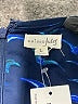 Maison Jules 100% Polyester Graphic Tropical Tie-dye Stripes Stars Polka Dots Paisley Jacquard Hearts Damask Animal Print Blue Cocktail Dress Size L - photo 7