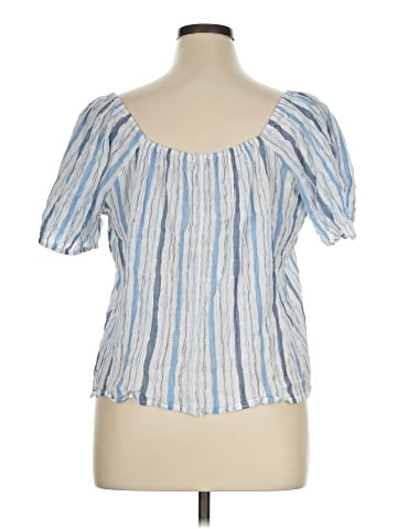 Ann Taylor LOFT Short Sleeve Blouse (view 2)