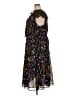 Lands' End 100% Polyester Floral Black Casual Dress Size 3X - photo 5
