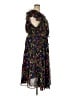 Lands' End 100% Polyester Floral Black Casual Dress Size 3X - photo 4