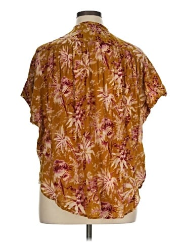 Pilcro Short Sleeve Blouse (view 2)