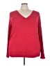 Lane Bryant Red Pullover Sweater Size 26 - 28 Plus - photo 1