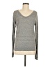 Ann Taylor LOFT 100% Cotton Gray Pullover Sweater Size M - photo 1