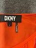 DKNY 100% Polyester Orange Short Sleeve Top Size XL - photo 7