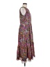J.Crew 100% Polyester Paisley Purple Casual Dress Size M (tall) - photo 4