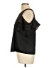 Sioni 100% Polyester Black Short Sleeve Top Size L - photo 5