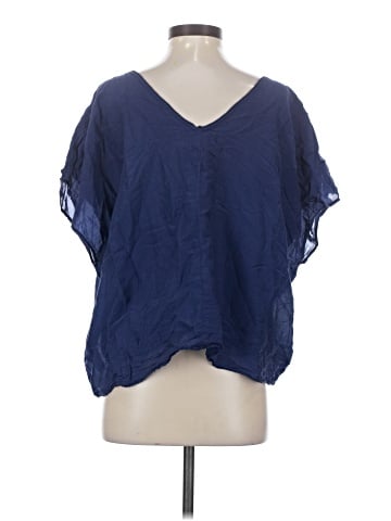Velvet by Graham & Spencer Short Sleeve Blouse (view 2)