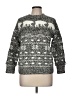 Ann Taylor LOFT Print Gray Pullover Sweater Size M (petite) - photo 1