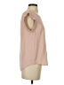 Joie 100% Polyester Tan Short Sleeve Top Size S - photo 4