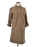 Michael Stars Tan 3/4 Sleeve Button-Down Shirt Size Sm (0) - photo 1