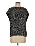 Express 100% Polyester Black Short Sleeve Blouse Size XS - photo 1