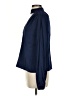 Intermix Blue Long Sleeve Silk Top Size 4 - photo 5