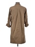 Michael Stars Tan 3/4 Sleeve Button-Down Shirt Size Sm (0) - photo 2