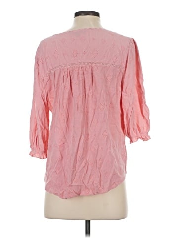 Democracy 3/4 Sleeve Blouse (view 2)