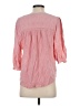 Democracy 100% Rayon Pink 3/4 Sleeve Blouse Size S - photo 2
