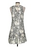 Dex Print Gray Casual Dress Size XS - photo 2
