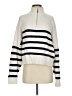 MNG Stripes Ivory Pullover Sweater Size S - photo 1