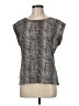Noir 100% Polyester Gray Short Sleeve Top Size M - photo 1