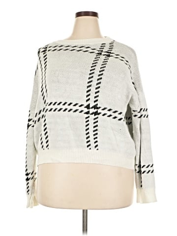 Shein Curve Pullover Sweater (view 1)