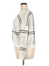 Shein Curve 100% Acrylic Checkered-gingham Ivory Pullover Sweater Size 2X - photo 5