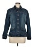 Chico's 100% Cotton Blue Denim Jacket Size Med (1) - photo 1
