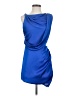 Aidan Mattox 100% Polyester Blue Cocktail Dress Size 2 - photo 1
