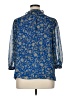 Vince Camuto 100% Polyester Blue 3/4 Sleeve Blouse Size XL - photo 2