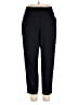 Eileen Fisher Solid Black Casual Pants Size L - photo 1