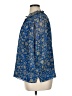 Vince Camuto 100% Polyester Blue 3/4 Sleeve Blouse Size XL - photo 5