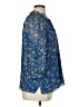 Vince Camuto 100% Polyester Blue 3/4 Sleeve Blouse Size XL - photo 4