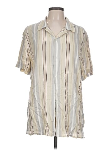 Express Short Sleeve Button-Down Shirt (view 1)