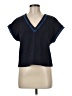 Ann Taylor Blue Short Sleeve Top Size M - photo 1