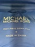 MICHAEL Michael Kors 100% Nylon Solid Blue Snow Jacket Size S - photo 6