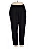 Eileen Fisher Solid Black Dress Pants Size L - photo 1
