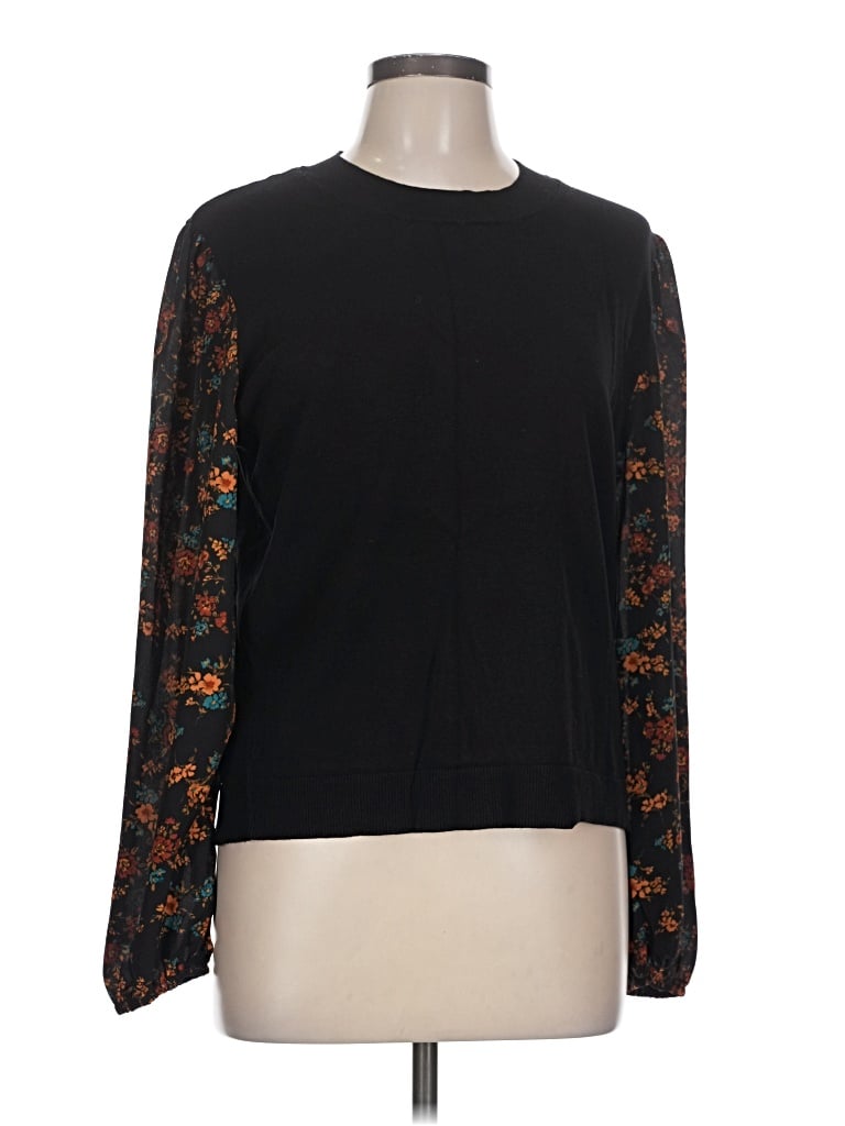 Pre-owned Daniel Rainn Pullover Sweater In Black