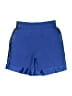 Nike 100% Polyester Blue Athletic Shorts Size S (kids) - photo 2