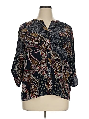 Elementz 3/4 Sleeve Blouse (view 1)