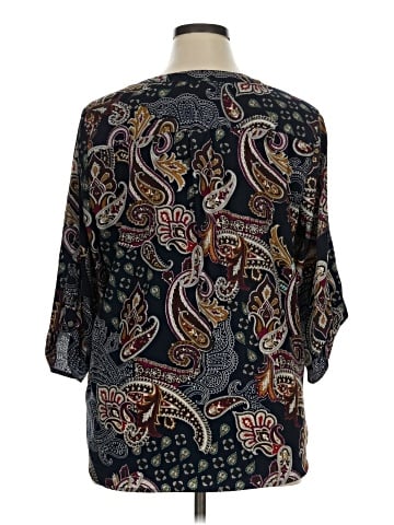 Elementz 3/4 Sleeve Blouse (view 2)