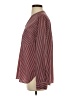 CAbi 100% Polyester Stripes Burgundy Long Sleeve Blouse Size S - photo 5