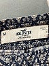 Hollister Print Blue Casual Pants Size M - photo 7
