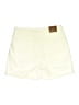 Jeans Solid Ivory Khaki Shorts Size 12 - photo 2