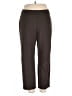 Eileen Fisher Solid Brown Active Pants Size L - photo 1