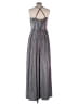Crystal Doll 100% Polyester Metallic Gray Casual Dress Size 15 - photo 2