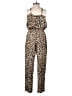 OVERLOVER Animal Print Brown Jumpsuit Size S (estimated) - photo 2