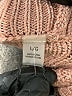 T Tahari 100% Polyester Pink Turtleneck Sweater Size L - photo 9