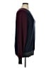 Brooks Brothers 100% Cotton Color Block Burgundy Pullover Sweater Size XL - photo 4