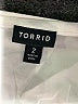 Torrid 100% Rayon Color Block Blue Short Sleeve Blouse Size 2X Plus (2) - photo 7
