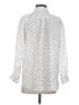 Everlane 100% Cupro Polka Dots White Long Sleeve Blouse Size 2 - photo 2