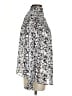 THML 100% Polyester Animal Print Silver Long Sleeve Blouse Size S - photo 4