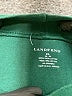 Lands' End 100% Cotton Green Turtleneck Sweater Size XL - photo 7